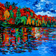 Autumn Shoreline, Lake of Bays