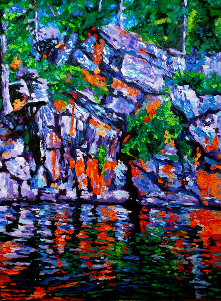Haystack Island Rockface