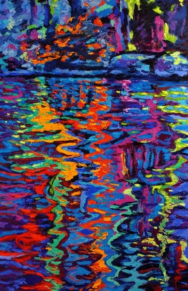Rock Face Reflections
