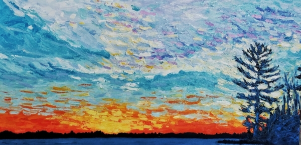 Sunset on Otty Lake